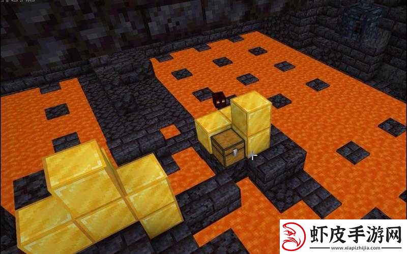 我的世界猪灵堡垒神秘金块所在之处