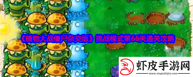 植物大战僵尸杂交版挑战模式第66关怎么过关通关攻略