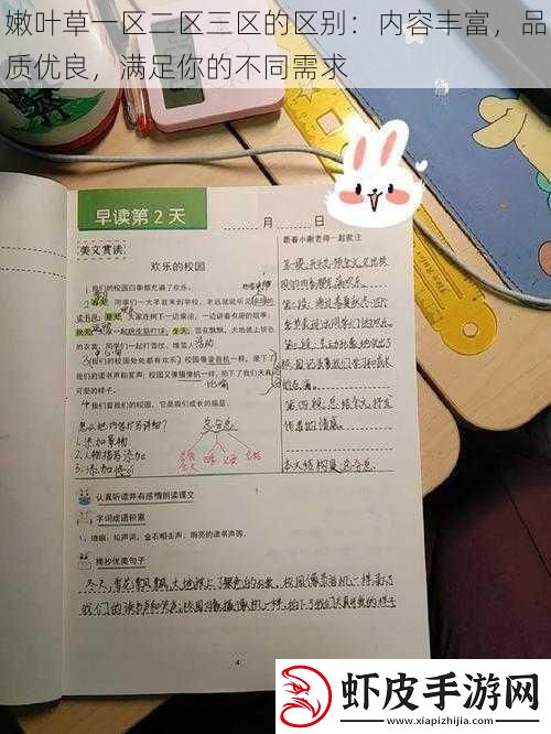 嫩叶草一区二区三区的区别