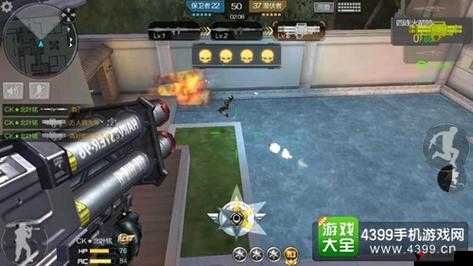 CF手游火箭筒大乱斗怎么高跳发射火箭 高跳杀敌详解