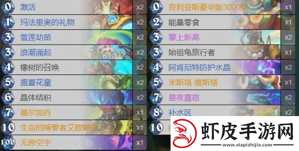 炉石传说星舰德卡组怎么搭配