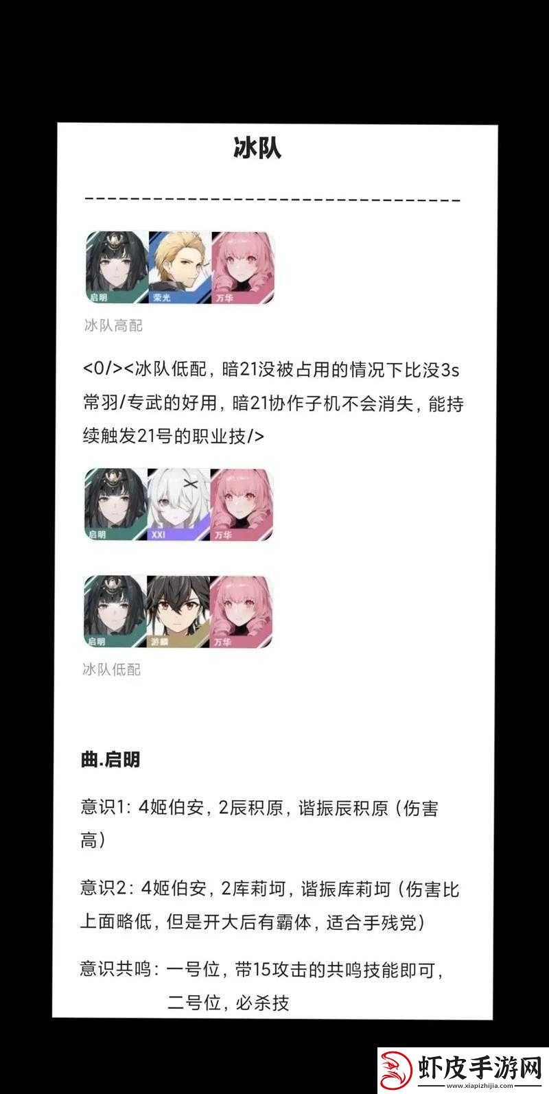 战双帕弥什极地巴别塔高效打法与阵容推荐指南