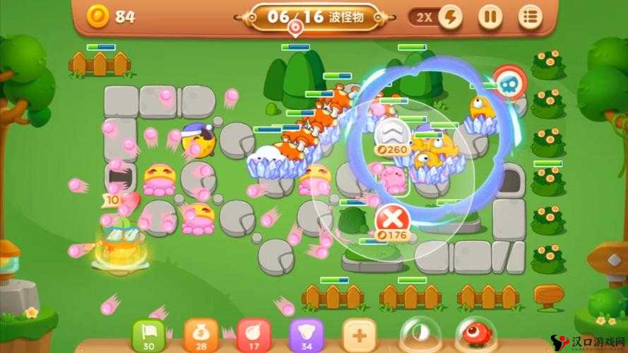 保卫萝卜3工厂爬楼第4层攻略详解
