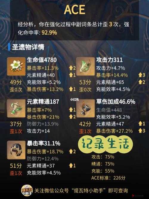 崩坏3rd圣遗物好不好?崩坏3rd圣遗物属性介绍在资源管理中的重要性及高效利用策略