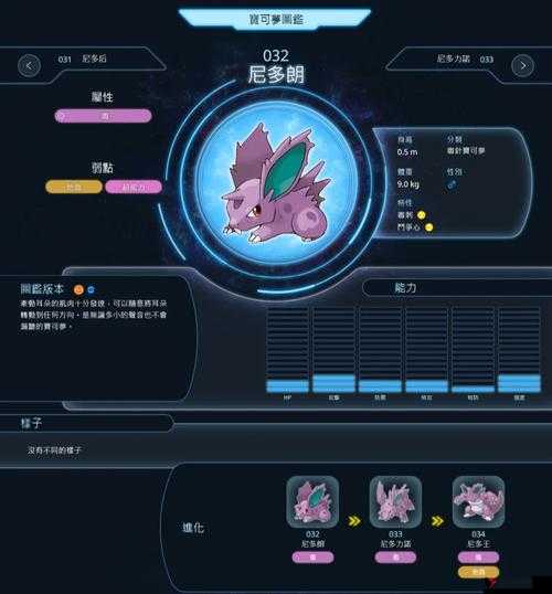 精灵宝可梦GO尼多后深度解析,分布、技能与图鉴全攻略