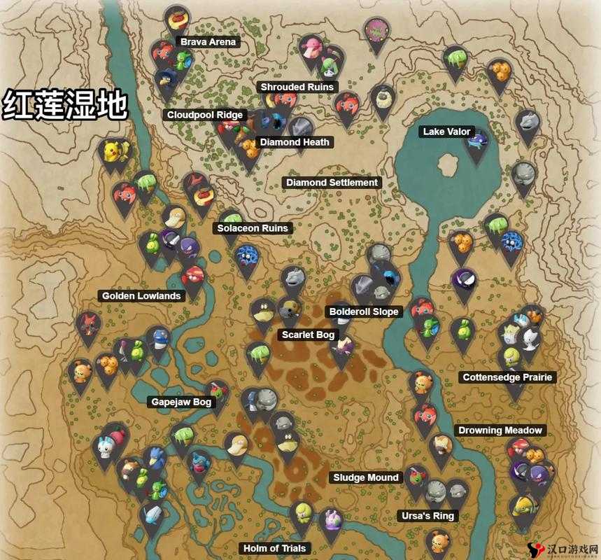 精灵宝可梦GO探险指南,揭秘精灵坐标分布