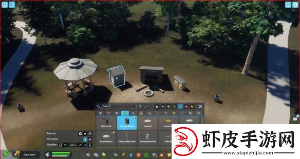 在城市