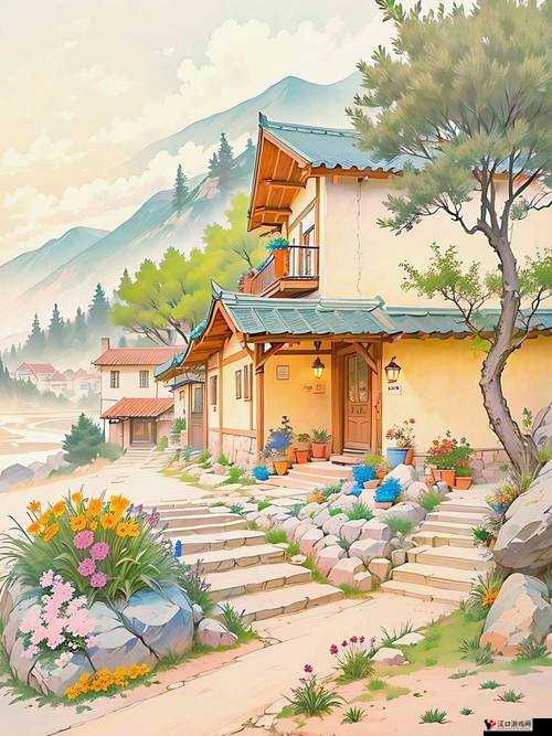 肉色生香：唯美画卷中的色彩传奇