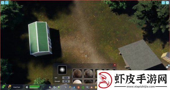 在城市