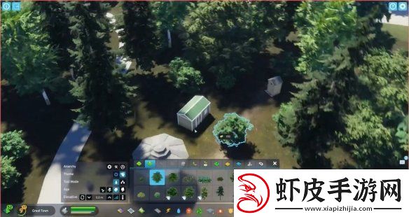 在城市