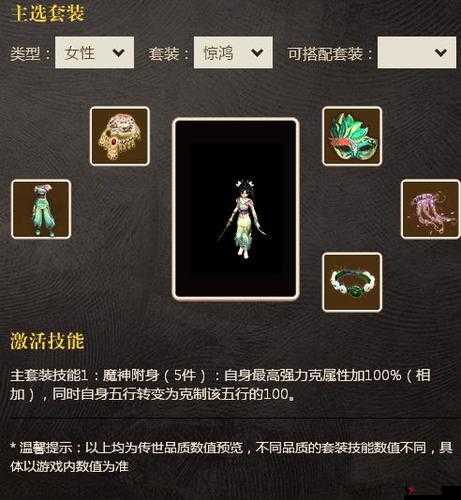 鬼舞国玩家攻略:前期必备套装推荐与解析