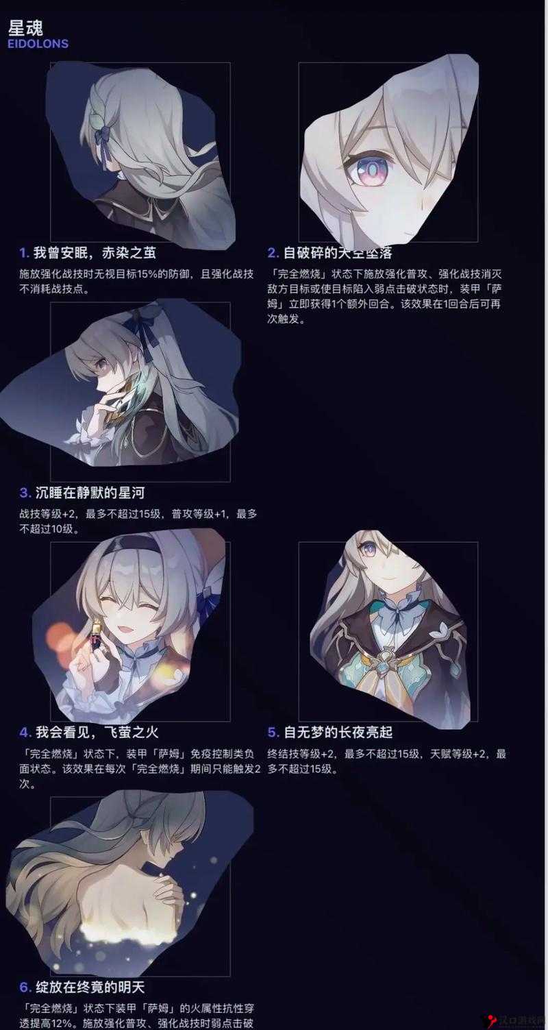 崩坏星穹铁道月全新星魂系统详解:角色技能与特色揭秘