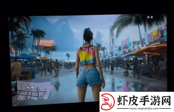 R星新作GTA6更多泄露图曝光！海边大量NPC出现