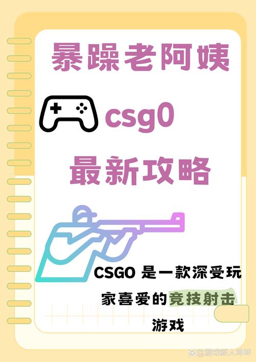 暴躁老姐的csgo心得分享视频