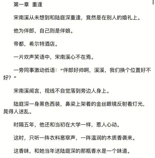 婚后1∨1高干H陆庭深