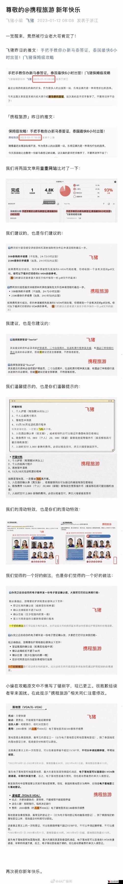 飞猪发文嘲讽携程抄袭,全面攻略指南