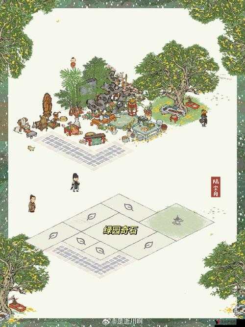 江南百景图探秘,石桌轻放跑马场攻略与桂子飘香石碑位置揭秘
