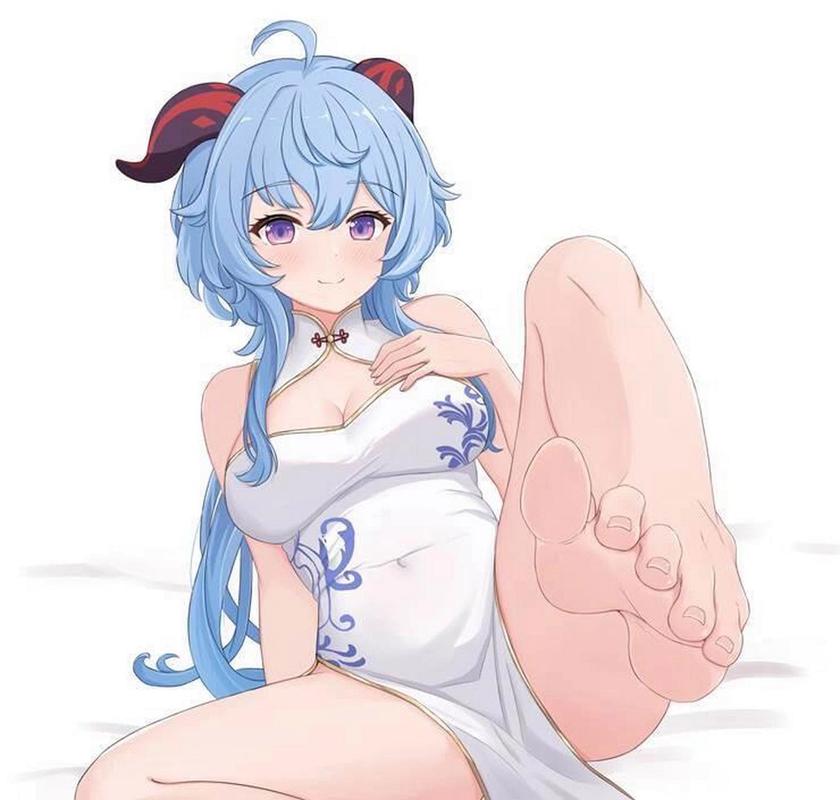 甘雨流口水翻白眼咬铁球