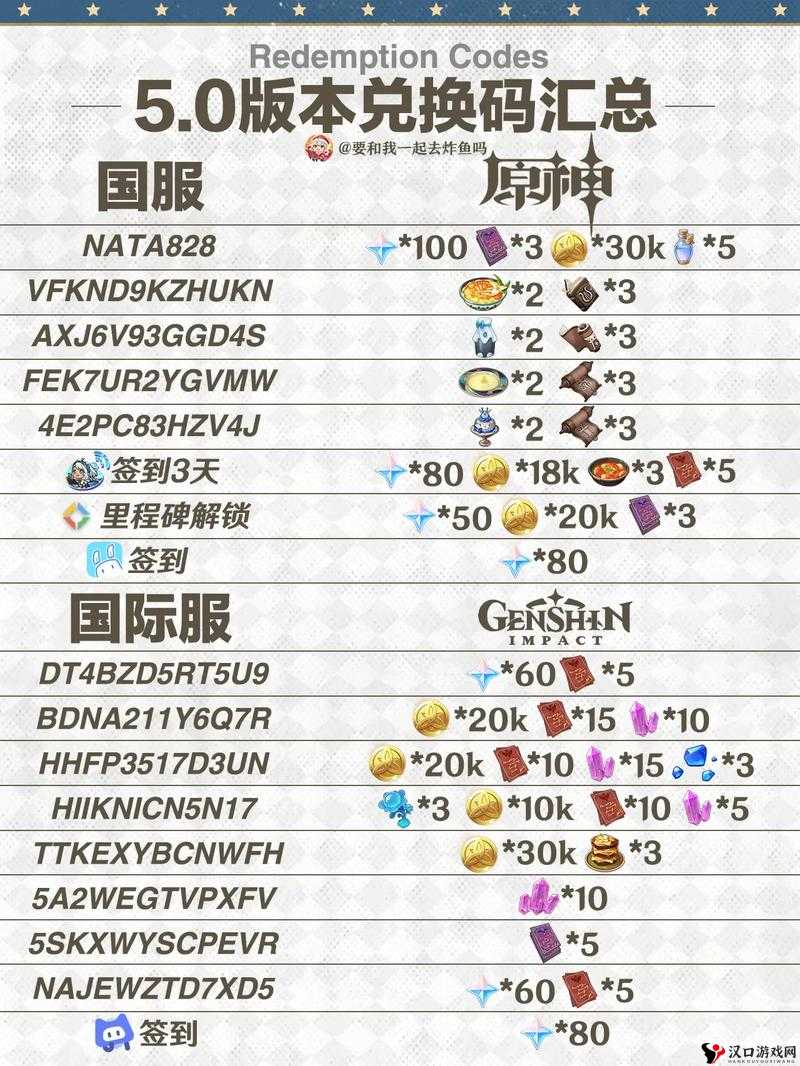 原神3.5版本国际服前瞻兑换码分享,原神3.5国际服前瞻兑换码有哪些