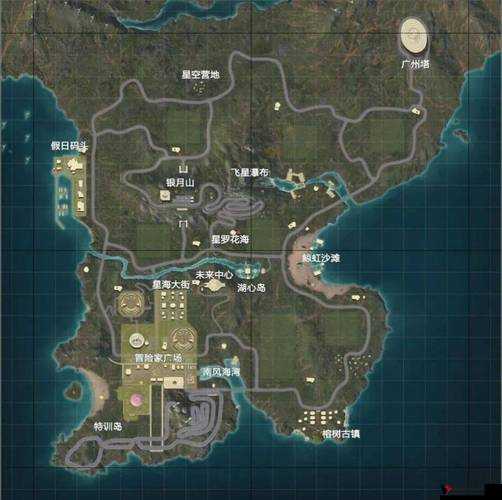 和平精英绿洲世界冒险站台位置详解