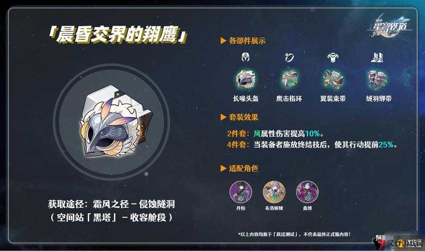 崩坏星穹铁道晨昏交界的翔鹰怎么样?崩坏星穹铁道晨昏交界的翔鹰属性一览在资源管理中的重要性