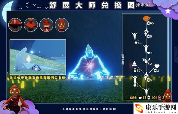 光遇11月18日红绒斗篷宋小宝先祖兑换图