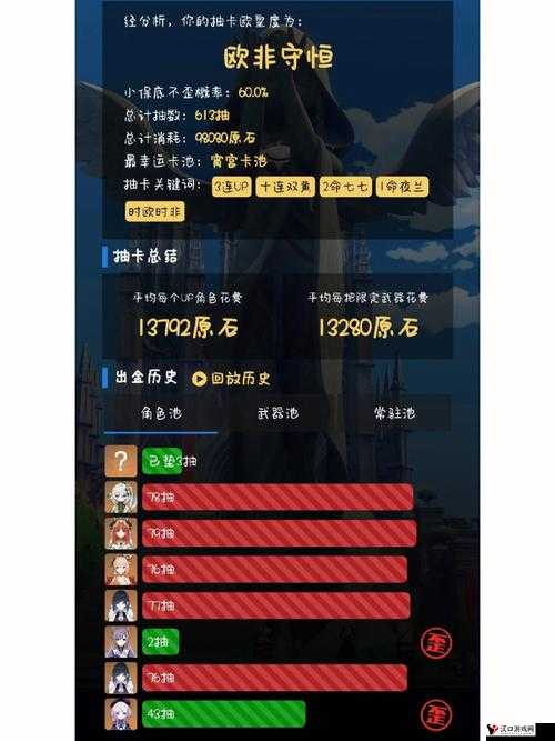 米游社原神抽卡记录分析全攻略