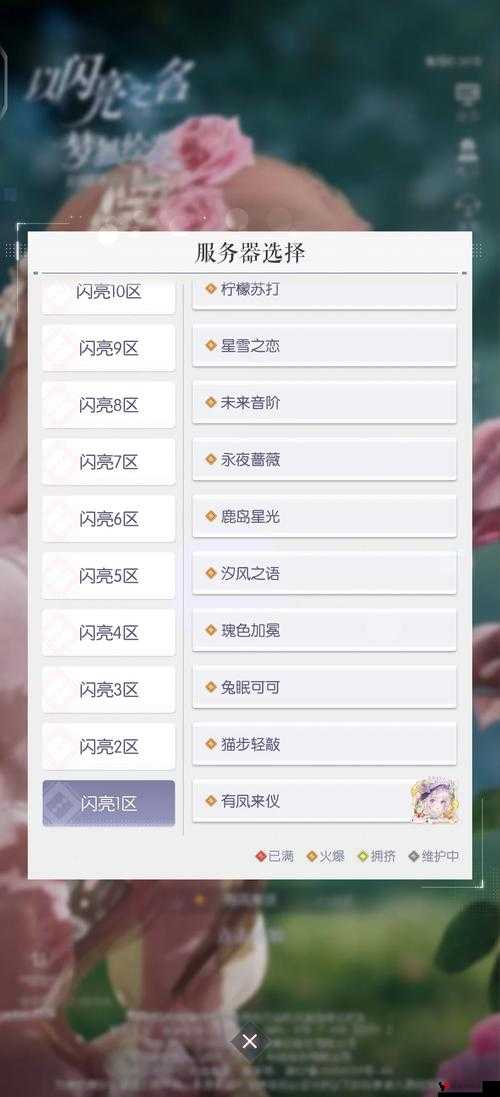 以闪亮之名服务器断开怎么办?以闪亮之名服务器断开解决方法