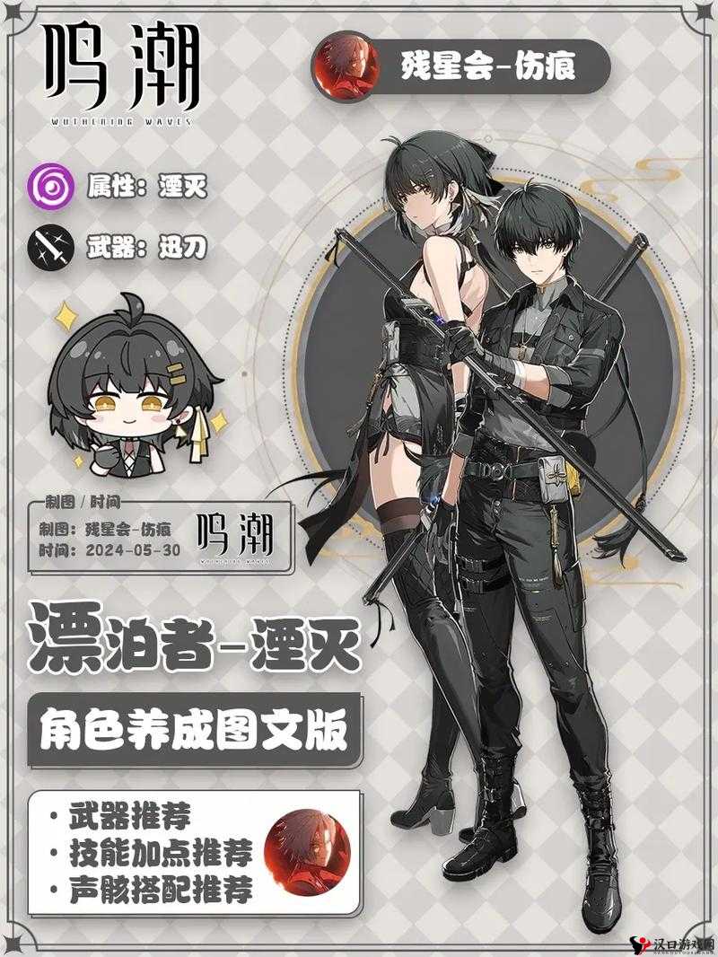 鸣潮主角漂泊者属性档案介绍及其资源管理策略