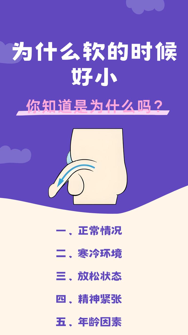 为什么软的时候好小