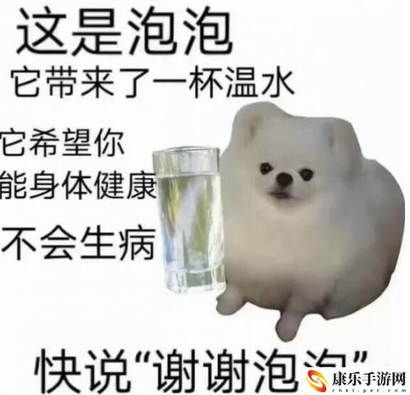 谢谢泡泡梗的意思含义出处介绍
